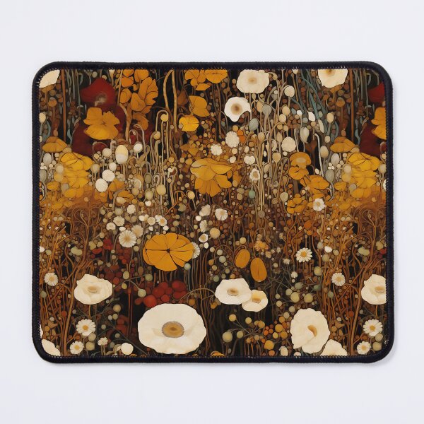 Aperçu de l'œuvre Fleurs d'automne de Gustav Klimt créée et vendue par junkydotcom.