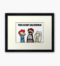 This is Not California Framed Print