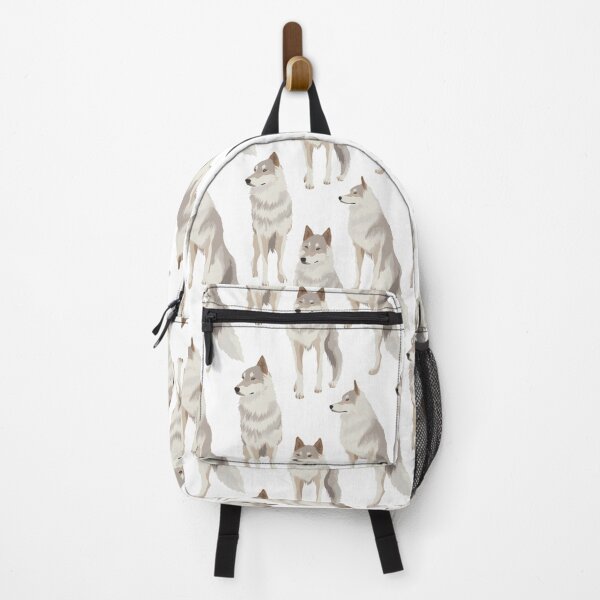 Item preview, Wolfdog Cute Animal Seamless Pattern Collection designed and sold by Sitred123.