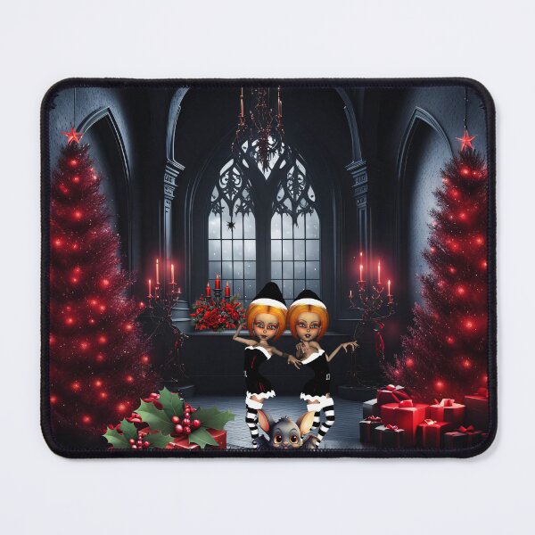 Item preview, The little dark elves celebrate Christmas designed and sold by nicky2342.