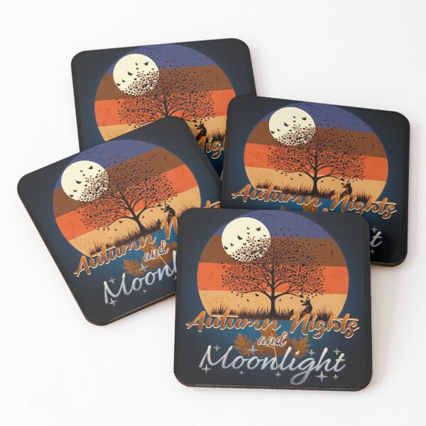 Item preview, Autumn Nights and Moonlight Retro Sunset designed and sold by MythikCreationz.
