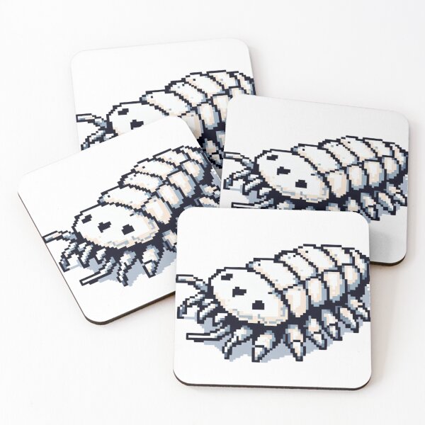 Item preview, Dairy Cow Isopod Pixel Art #1 designed and sold by AIrtisticPrints.
