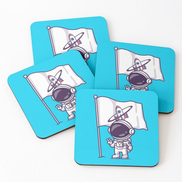 Item preview, Cute Astronaut with Peace Sign - Cartoon Vector Icon designed and sold by hjian8219.