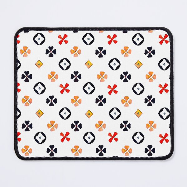 Item preview, Red Yellow Flower Patterns designed and sold by Janaconnection.