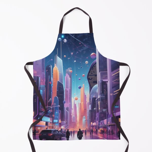 Item preview, 001 Cyberpunk City designed and sold by Alexis Art Collection.