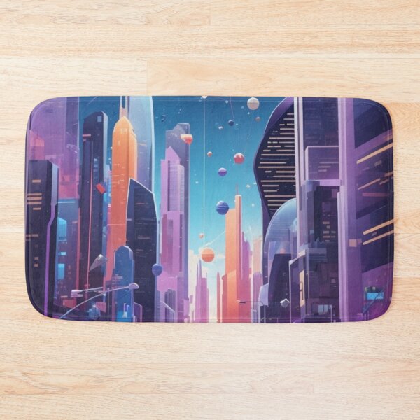 Item preview, 001 Cyberpunk City designed and sold by Alexis Art Collection.