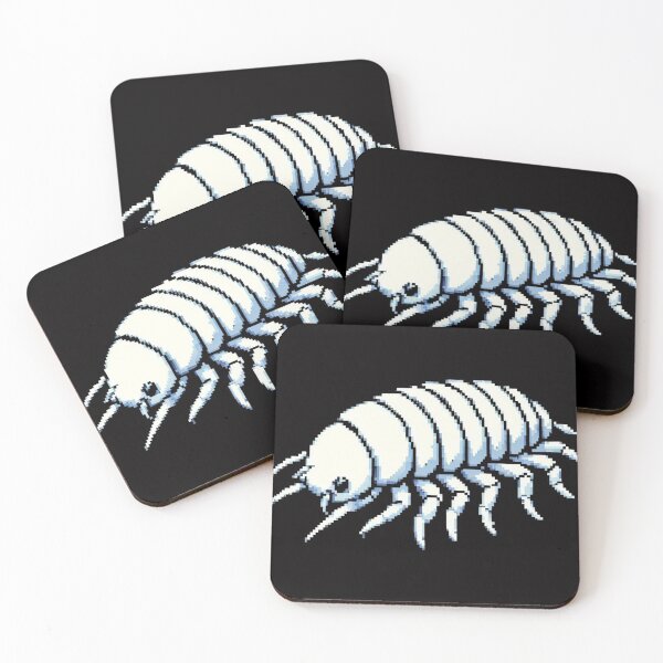 Item preview, Dairy Cow Isopod Pixel Art #4 designed and sold by AIrtisticPrints.