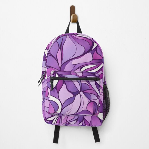 Item preview, Abstract Lavender Floral Blossoms Pattern designed and sold by calibrit.