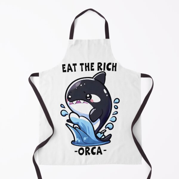 Item preview, Eat The Rich Orca, Sink The Rich, Killer Whale, Orca Wars, Funny Orca Whale designed and sold by Porcupine Tees ⭐⭐⭐⭐⭐.