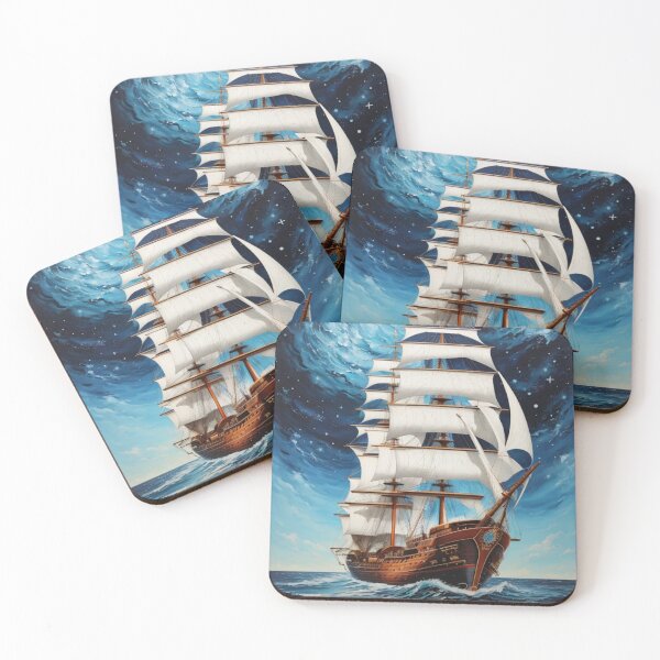 Item preview, 002 Old Ship designed and sold by Alexis Art Collection.