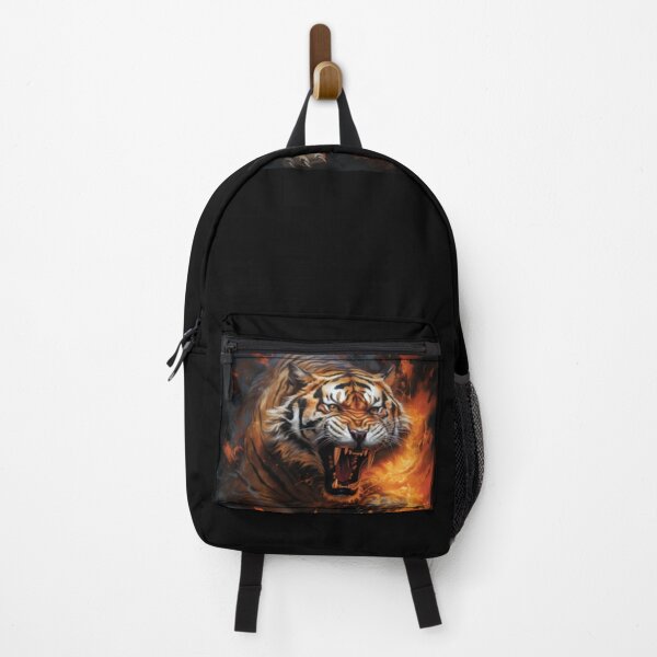 Item preview, Flaming Beautiful Tiger designed and sold by neatdesignsbycm.