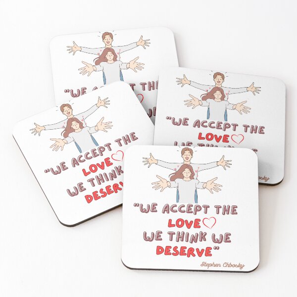Item preview, We Accept The Love We Think We Deserve designed and sold by ishitastore08.