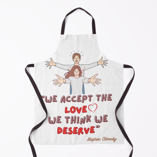 Item preview, We Accept The Love We Think We Deserve designed and sold by ishitastore08.
