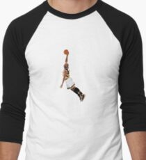 Basketball Dunk Men's Baseball ¾ T-Shirt