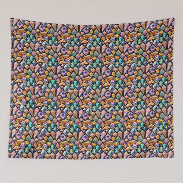 Item preview, Luxurious marble texture and gemstone-inspired pattern designed and sold by SeamlessBlend.