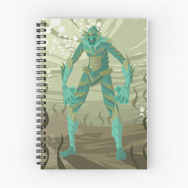 Item preview, horror underwater lagoon sea fish monster designed and sold by matintheworld ( delcarmat ).
