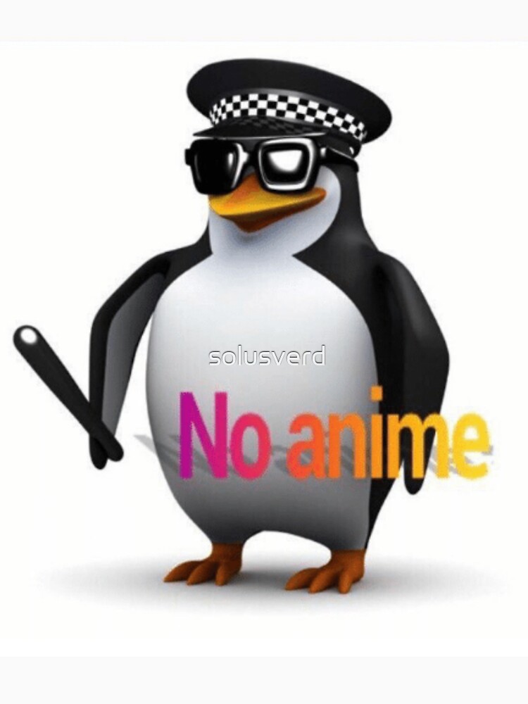 No Anime Penguin by solusverd