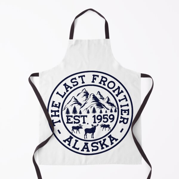 Item preview, Alaska The Last Frontier Mountains Moose Souvenir Sticker designed and sold by KGN CREATIVITY.