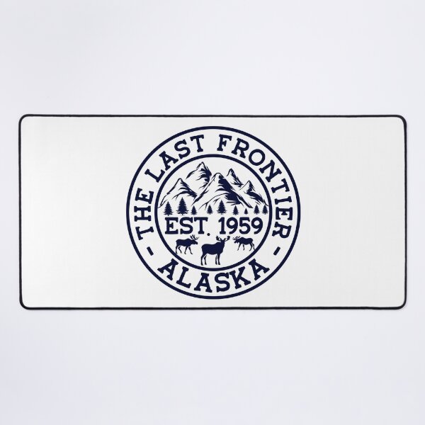 Item preview, Alaska The Last Frontier Mountains Moose Souvenir Sticker designed and sold by KGN  CREATIVITY.
