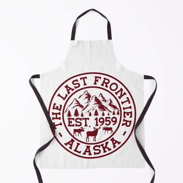 Item preview, Alaska The Last Frontier Mountains Moose Souvenir Sticker designed and sold by KGN CREATIVITY.