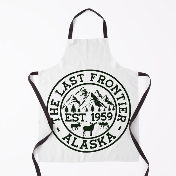 Item preview, Alaska The Last Frontier Mountains Moose Souvenir Sticker designed and sold by KGN CREATIVITY.