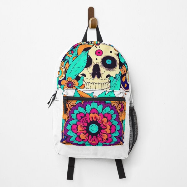 Item preview, Flowered skull N1 designed and sold by gabrielvju.
