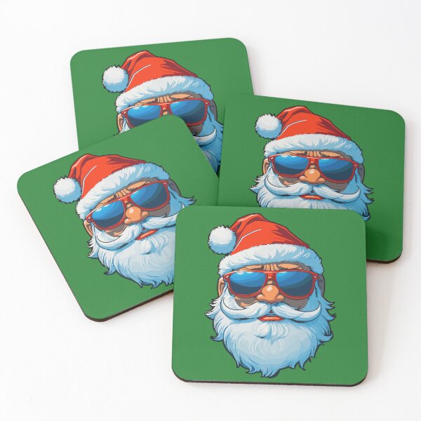 Item preview, Santa Claus Wearing Shades Cool Christmas designed and sold by Peculiarts.