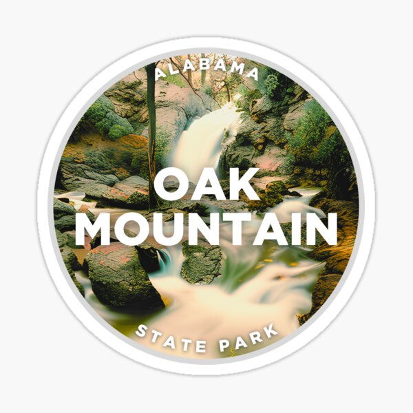 Alabama Oak mountain State Park Sticker