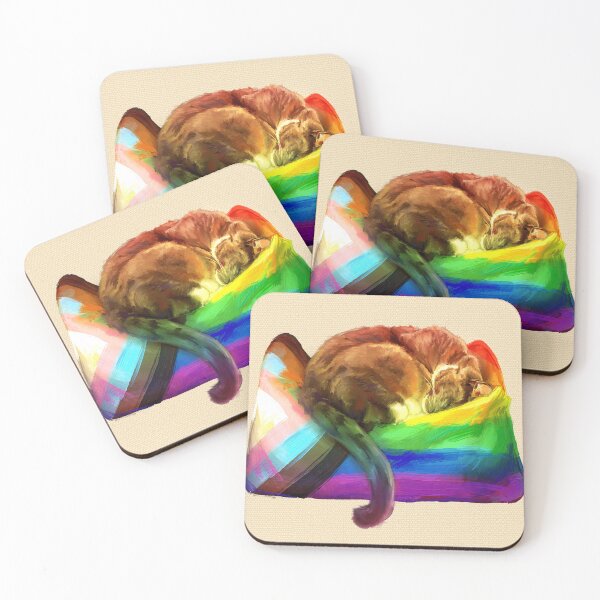 Item preview, Pride Kitty - Progress designed and sold by chloematis.