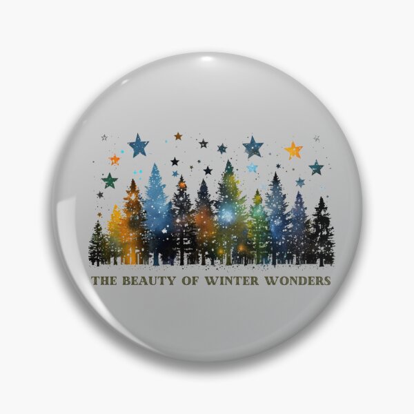 Item preview, The Beauty of Winter Wonder, Christmas Forest designed and sold by Hibiskusmond.