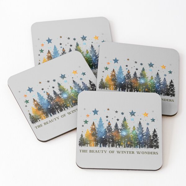 Item preview, The Beauty of Winter Wonder, Christmas Forest designed and sold by Hibiskusmond.
