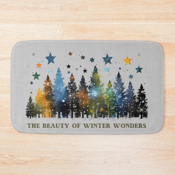 Item preview, The Beauty of Winter Wonder, Christmas Forest designed and sold by Hibiskusmond.