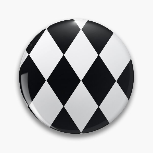 Item preview, HARLEQUIN BLACK AND WHITE designed and sold by Overthetopsm.