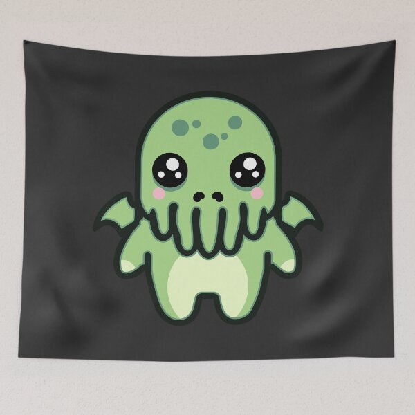 Item preview, Cute Kawaii Cthulhu designed and sold by BRU Design.