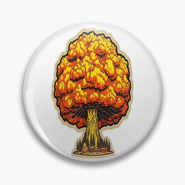 Item preview, Mushroom Cloud Explosion #3 designed and sold by AfroMatic.