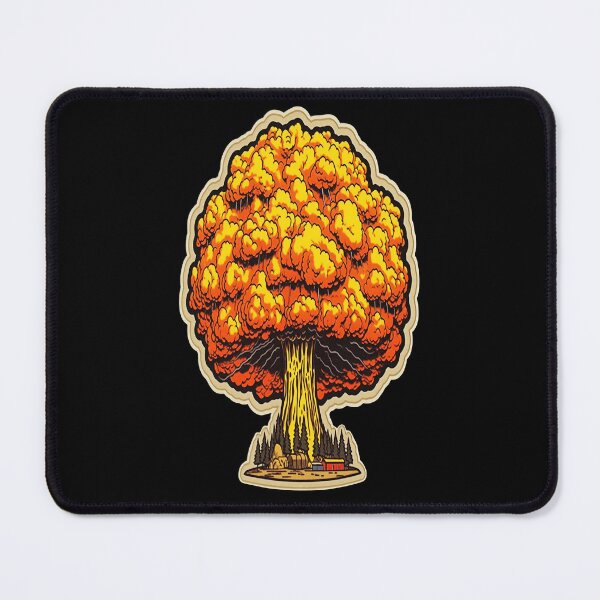 Item preview, Mushroom Cloud Explosion #3 designed and sold by AfroMatic.