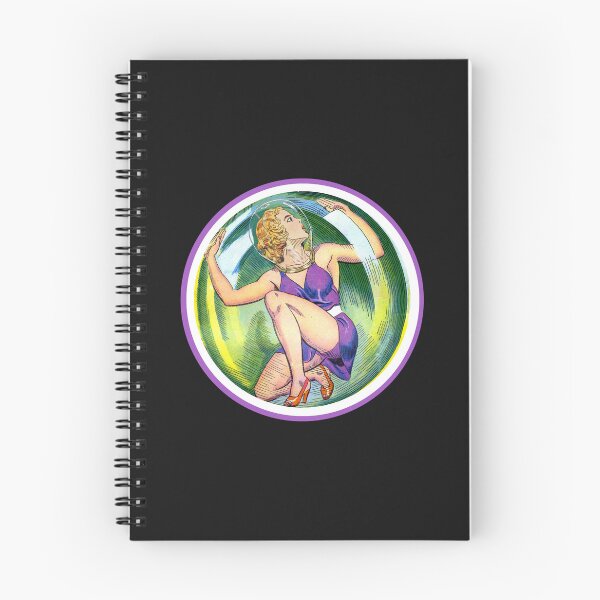 Item preview, Space Girl trap in Bubble designed and sold by QuirkyDesign101.
