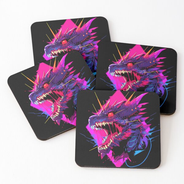 Item preview, Synthwave Dragon designed and sold by crula.