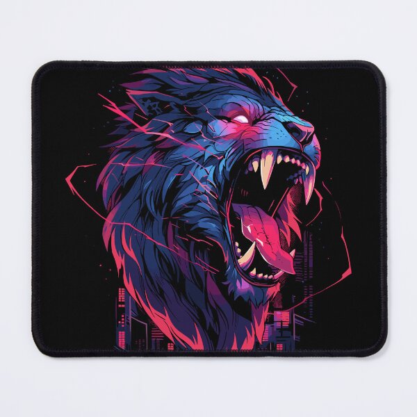 Item preview, Synthwave Lion designed and sold by crula.