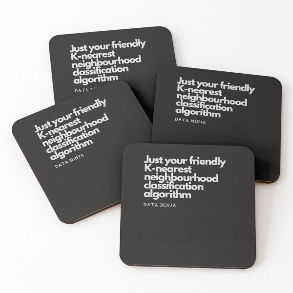 Item preview, K Nearest Neighbourhood Algorithm joke design  designed and sold by t1n3333.