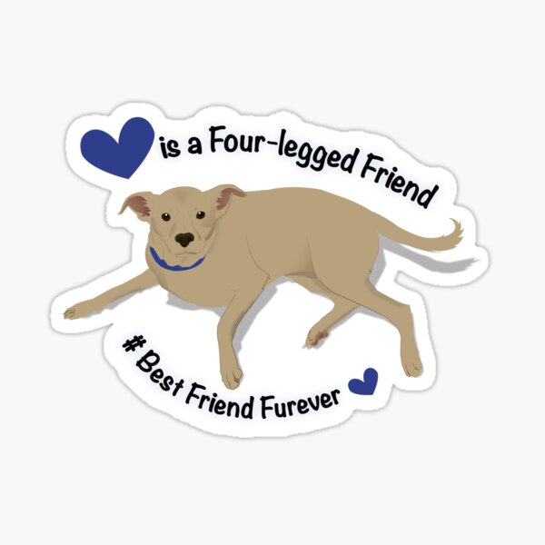 Item preview, Love is a Four Legged Friend designed and sold by NydiaSRobles.