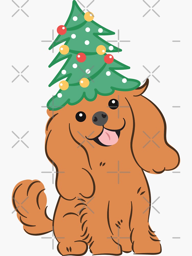 Merry Christmas! Ruby Cavalier King Charles Spaniel