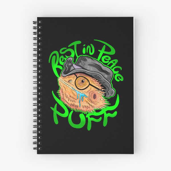 Item preview, KingCobraJFS RIP Puff Puffers Bearded Dragon designed and sold by BetterDaze.