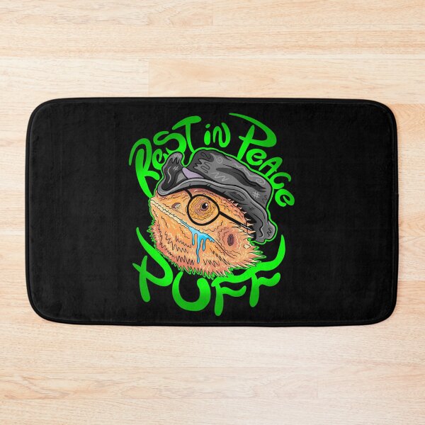 Item preview, KingCobraJFS RIP Puff Puffers Bearded Dragon designed and sold by BetterDaze.