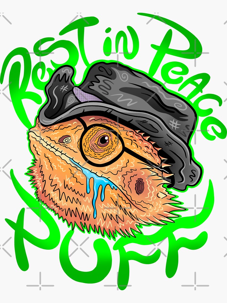 Rip Bearded Dragon KingCobraJFS RIP Puff Puffers Bearded Dragon