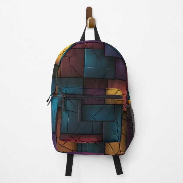 Item preview, Flat 3D Block Pattern Design - Modern and Sophisticated designed and sold by alaa-mously.