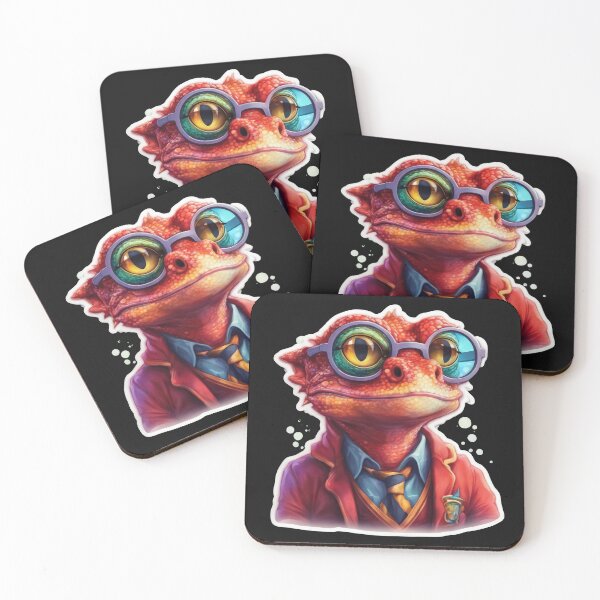 Item preview, Funny Lizard In Jacket designed and sold by Bilisik.