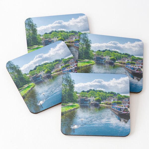 Item preview, Rodley Barge Swans designed and sold by Alisonchambers2.