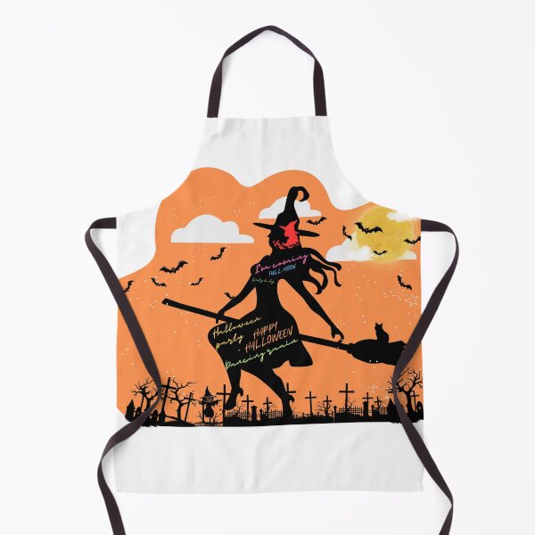 Item preview, Halloween Witch flying in the moon light designed and sold by TK Art1989.