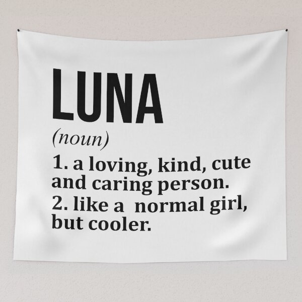 Item preview, Luna Name Definition designed and sold by XCIV.